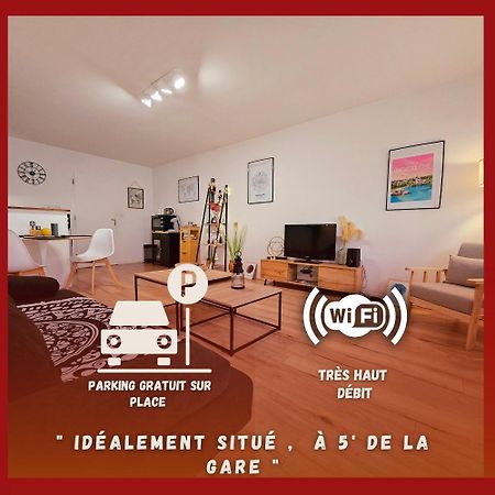 Appartement Cosy Proche Gare - Fibre Optique Et Parking Angoulême Екстериор снимка